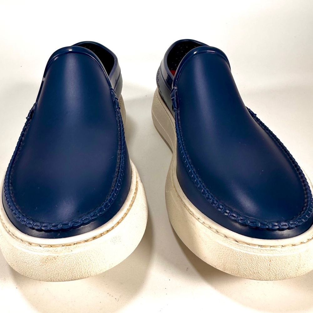 Salvatore Ferragamo Men's Fury 2 Synthetic Loafers/Boat Shoes Size 9 - Picture 10 of 16
